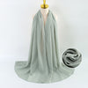 Elegant Pearl Chiffon Scarf for Women