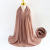 Elegant Pearl Chiffon Scarf for Women