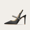 One-string wrap-around head-toe sandals