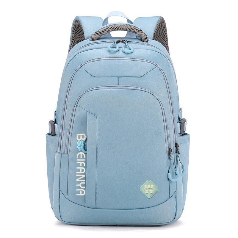 A backpack for reducing burden and protecting the spine