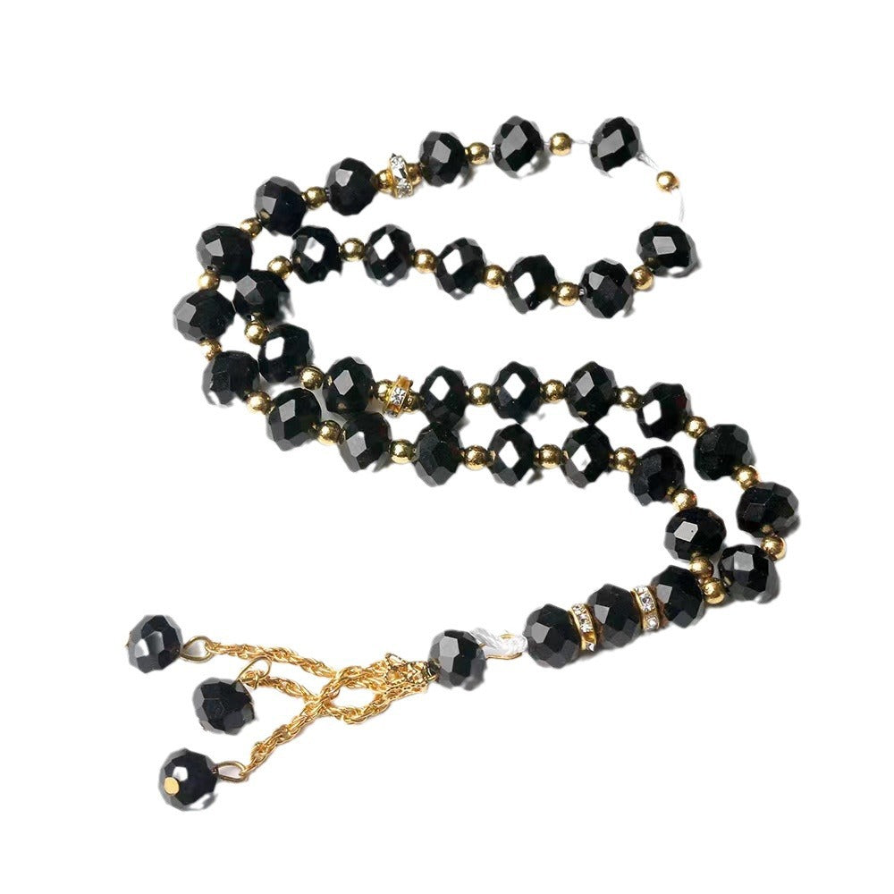 33 crystal beaded beads