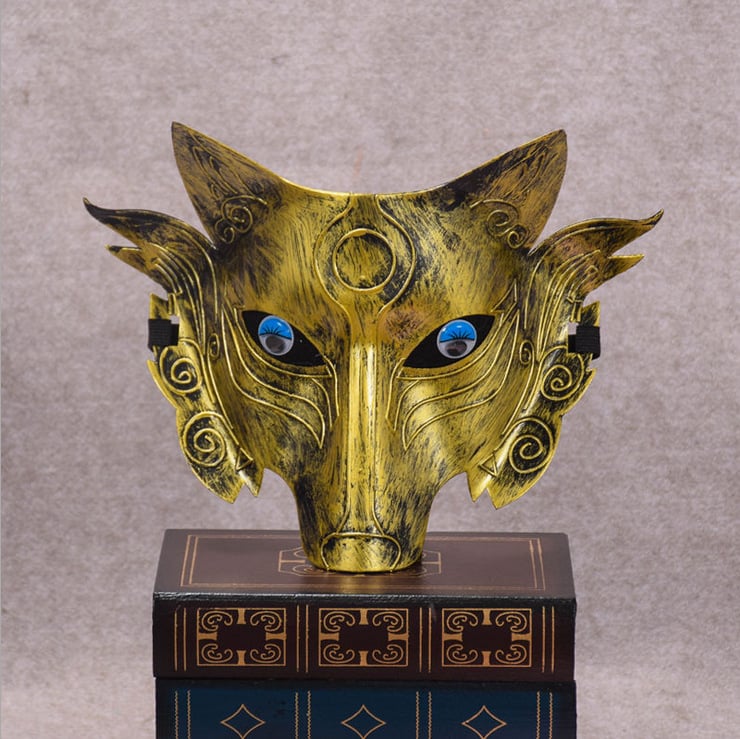 Anti Cheat Wolf Head Mask