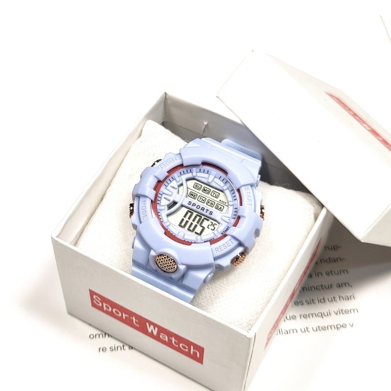Fashionable sports multi-functional electronic watch