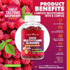 Sugar Free Raspberry Kids Multivitamin Gummies