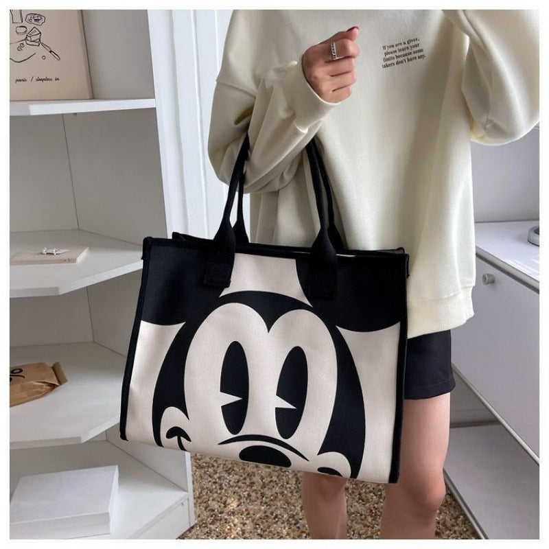 Women's printed canvas bag