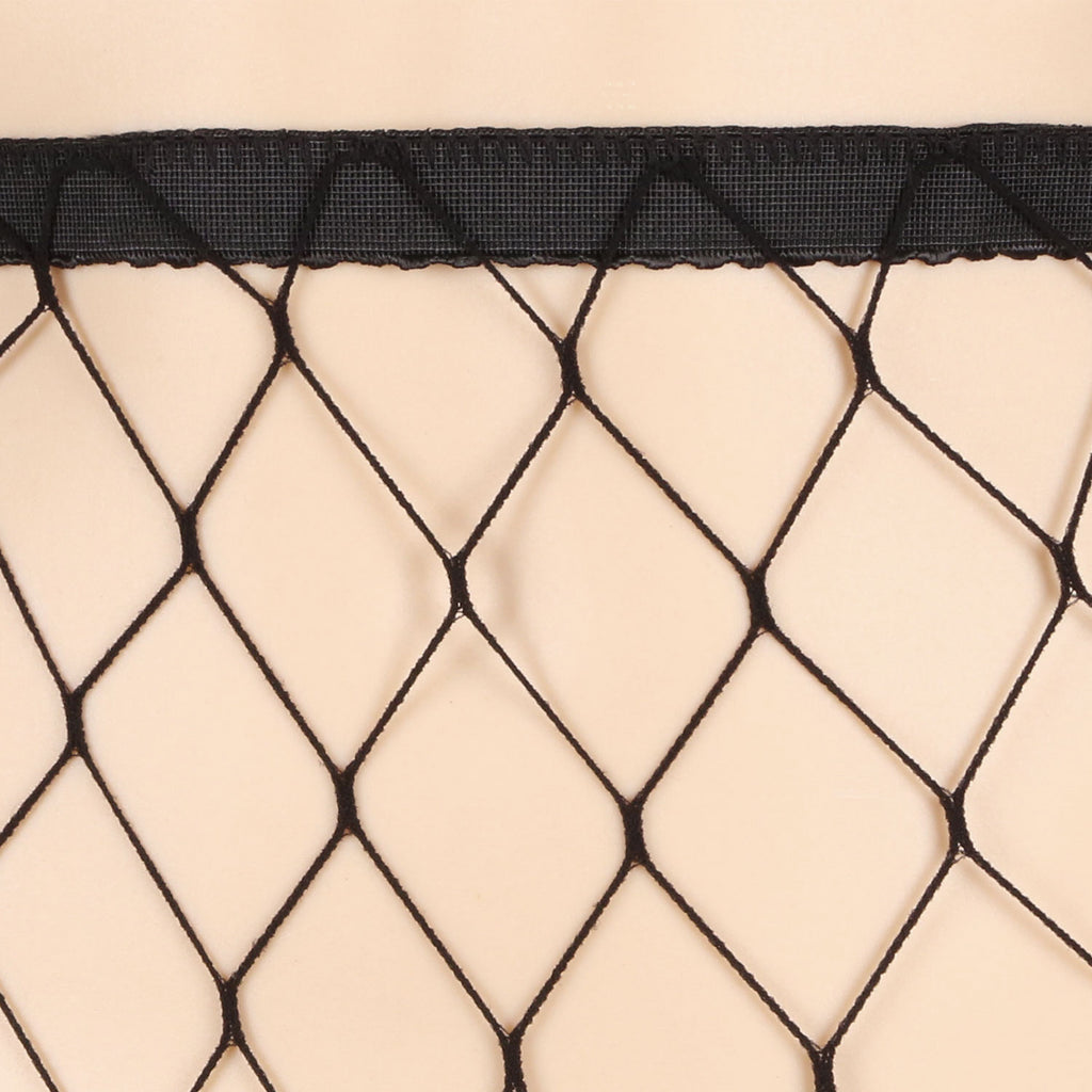 1Pc Women Fishnet Tights Sexy High Waist Fishnet Pantyhose Stretchy Mesh Hollow Out Tights Stockings With Medium Large Hole Choices
