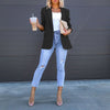 Womens Casual Blazers Open Front Long Sleeve Work Office Suit Jackets Blazer