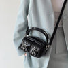 Hot girl motorcycle camera small square bag