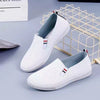 Old Beijing Cloth Shoes Women's Hollow Breathable Single-layer Shoes Flat Bottom All-match Cyber Popular White Shoes Soft Bottom