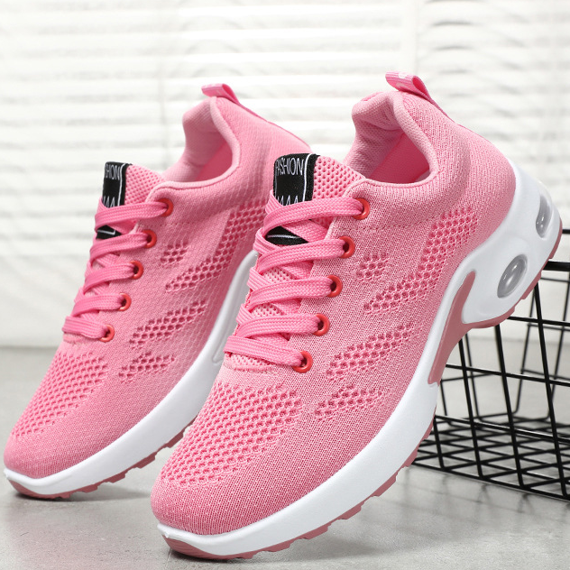 Air Cushion Running Shoes Breathable Soft Sole Sneakers for Women