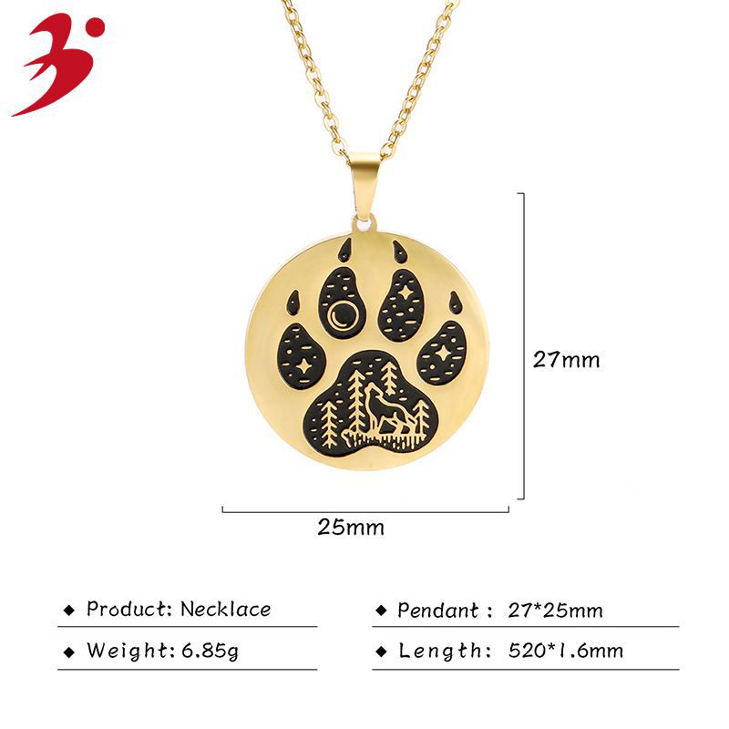 Animal Paw Necklace