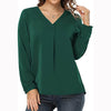 Women's Clothing Casual V-neck Temperament Top