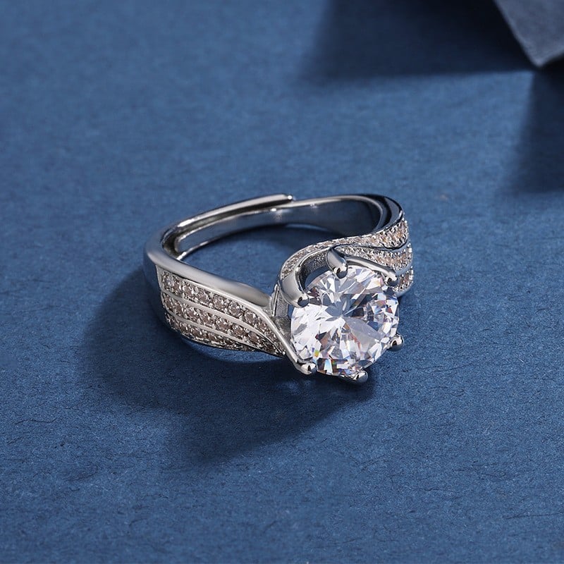 Semi-morganite ring