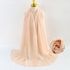 Elegant Pearl Chiffon Scarf for Women