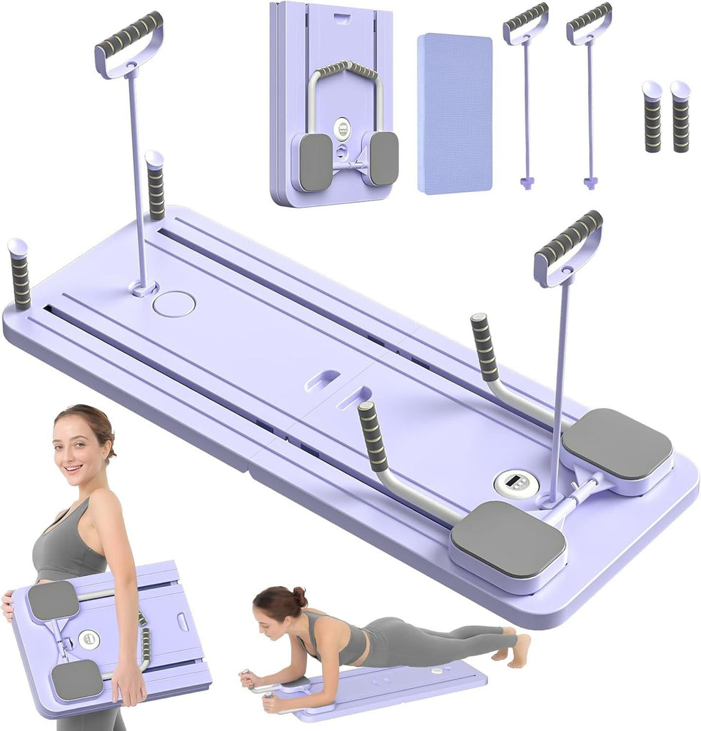 Multifunctional Foldable Fitness Abdominal Board with Accessories