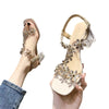 Medium Heel Transparent High Heels