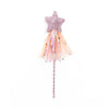 Girls pink sequins pentagram fairy wand magic wand Carnival Festival Children's Day party COSPLAY props