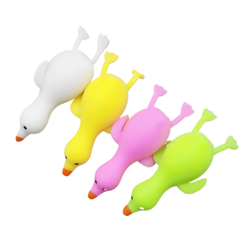Duck Pinch Music Decompression Artifact Little Yellow Duck Big White Goose Cute Super Cute Kidsren Cartoon Vent Decompression Toy