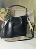 Large-capacity wide-shoulder strap handbag