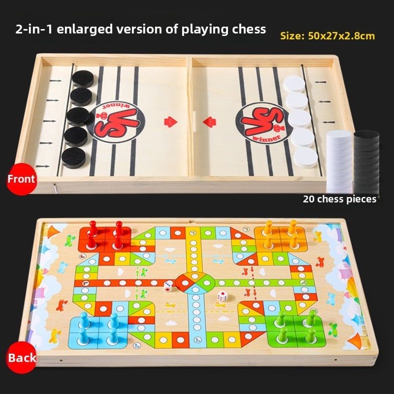 Fun Bouncy chess two-player bouncing table toy