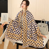 National Style Elegant Cashmere Scarf Double-sided Dual-use Jacquard Shawl