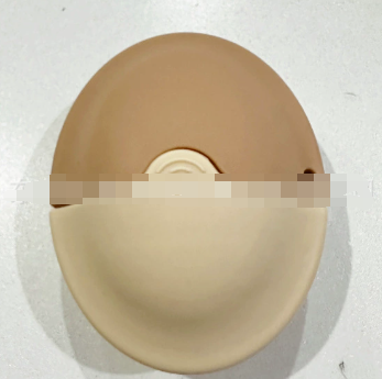 Detachable ball bearing silicone face cream applicator