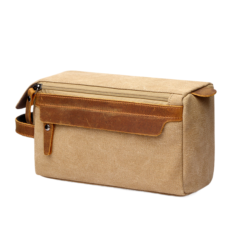 Portable toiletries and cosmetics bag