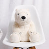 Polar Bear Plush Toys Cute Bear Cuddle Doll Mascot Big Dolls
