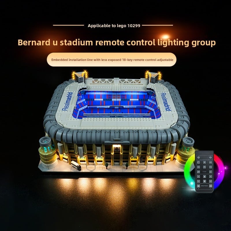 Building block lighting fixtures
