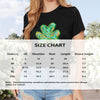 Women's Lucky Clover Print T-Shirt - Casual Short Sleeve Round Neck Tee, Simple Summer Style