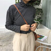 Women's Long-sleeved Hong Kong Style All-matching Top