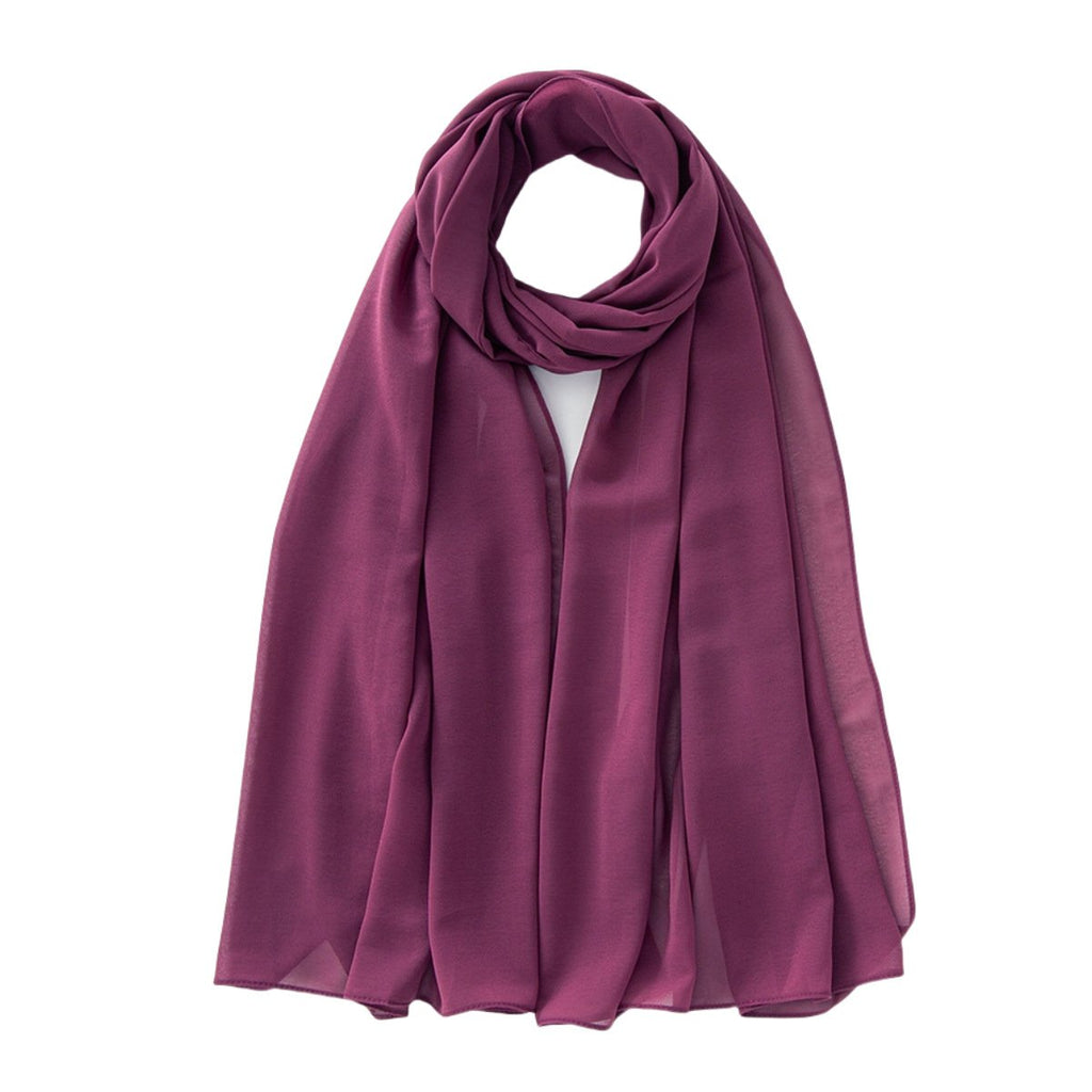 Monochrome Pearl Chiffon Bubble Scarf