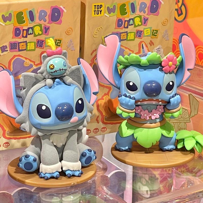 Stitch Funny Diary Series Blind Box Stitch Trendy Play Hand-made Doll Doll Desktop Ornaments Girl Gift