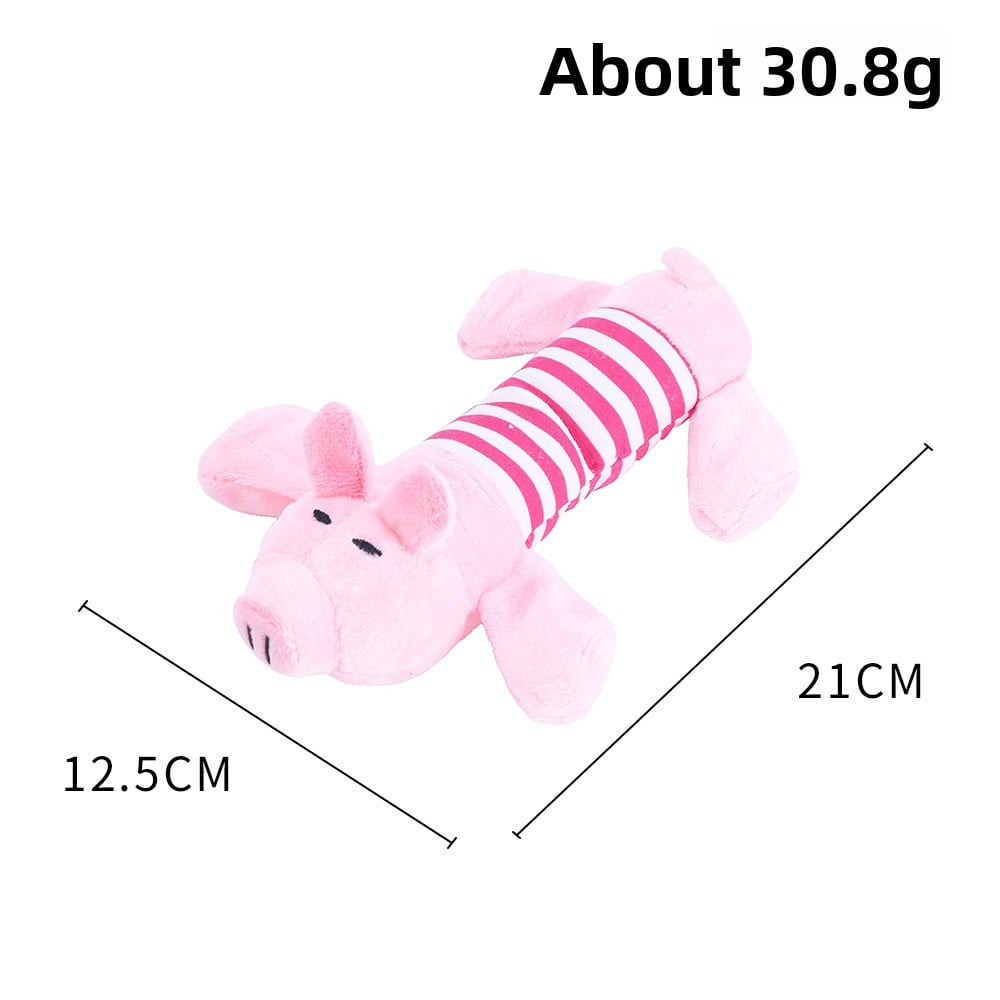 Plush Bite-Resistant Sound Pet Toys for Dogs and Cats
