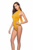 Backless strappy jumpsuit irregular