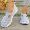 Large-size casual comfortable women's leather shoes