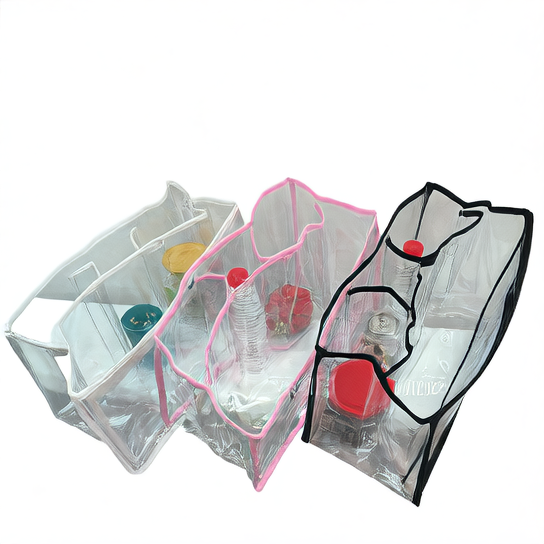 Waterproof Mesh Storage Bag with PVC Dividers
