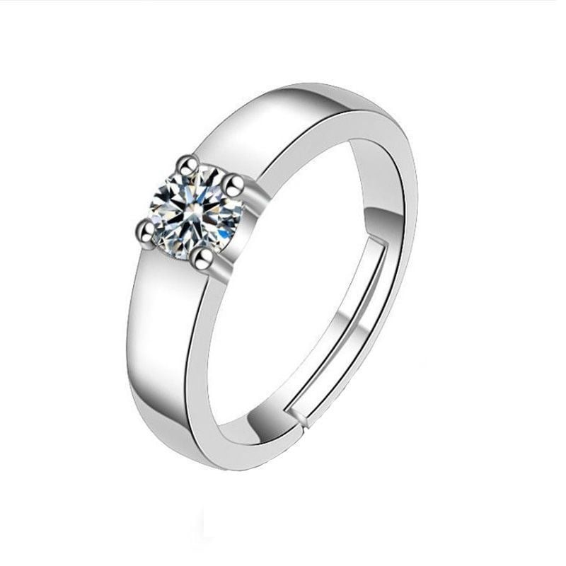 Adjustable diamond ring