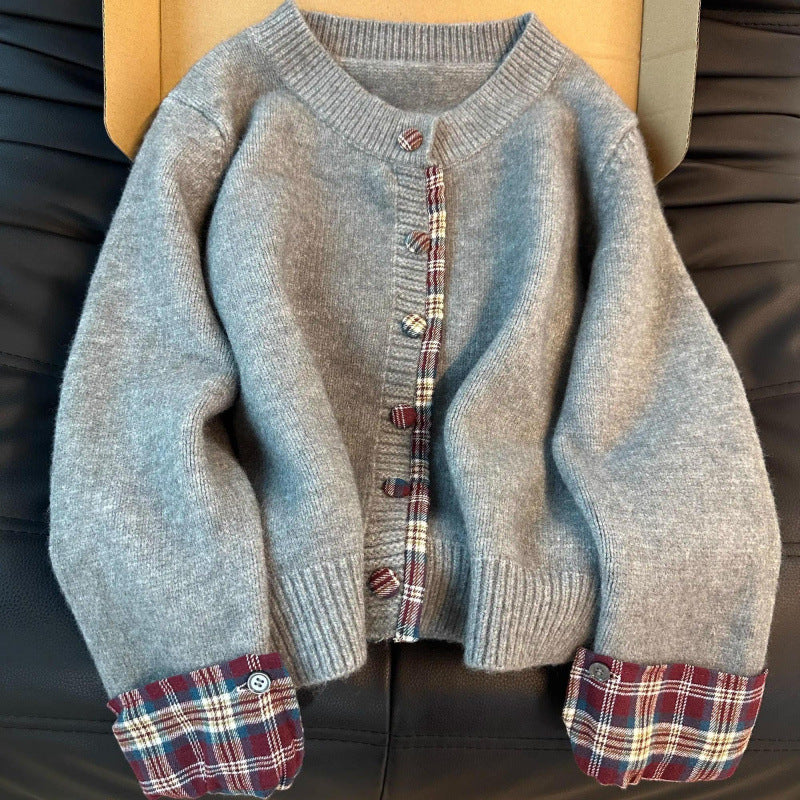 Women's Loose Casual Knitted Cardigan Top