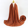 Elegant Pearl Chiffon Scarf for Women