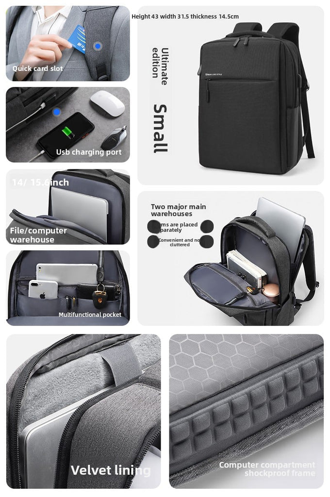 Backpack, a large-capacity business travel bag