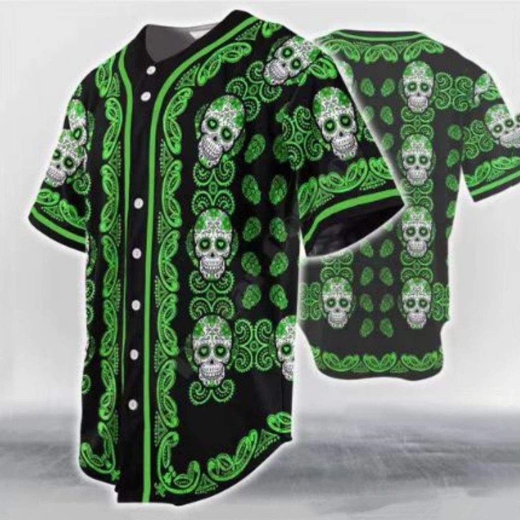 Printed Cardigan Button Short-sleeved T-shirt For Men And Women