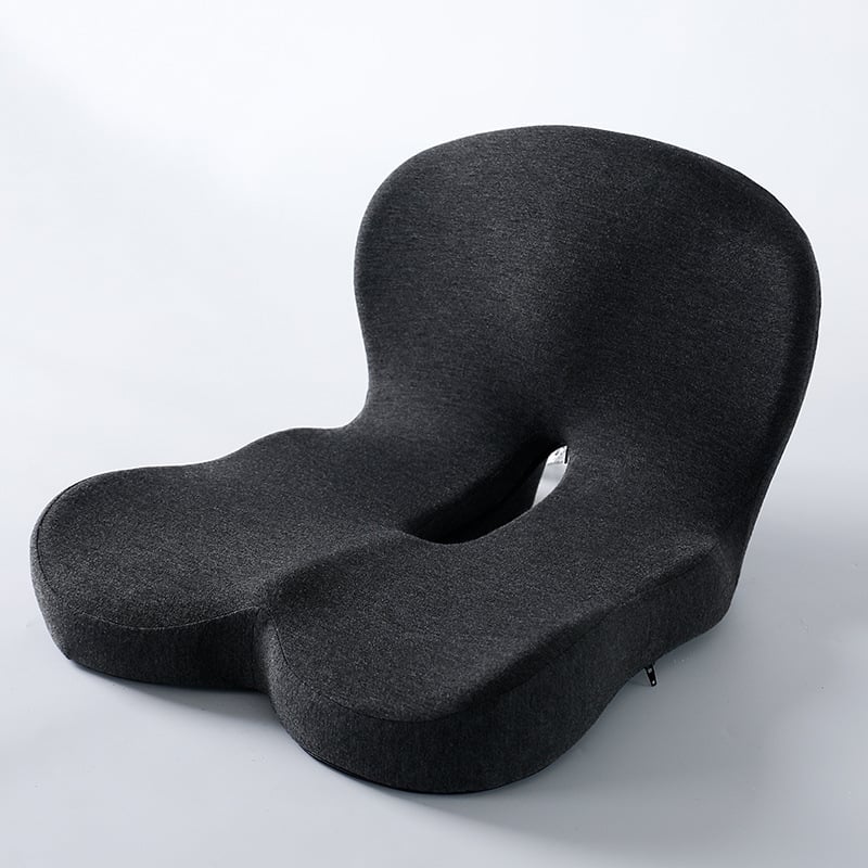 Memory foam one-piece cushion backrest integrated cushion pillow student office chair cushion car waist support butt cushion