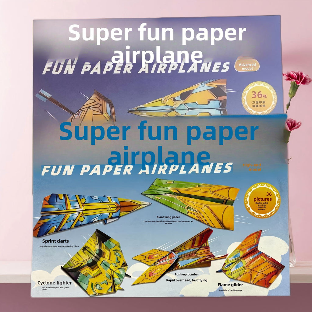 Children's Educational Origami Paper Plane DIY Craft Toys