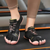 Five-finger shoes with soft soles for better grip
