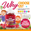 Sugar Free Raspberry Kids Multivitamin Gummies