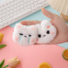 Rabbit plush doll toy bag pendant student schoolbag bag decorative hanging chain cute super cute keychain gift