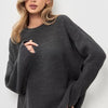 Women's Fashionable Soft Nuo Sweater Vintage Top