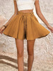 Women's Summer Solid Color Shorts Pantskirt