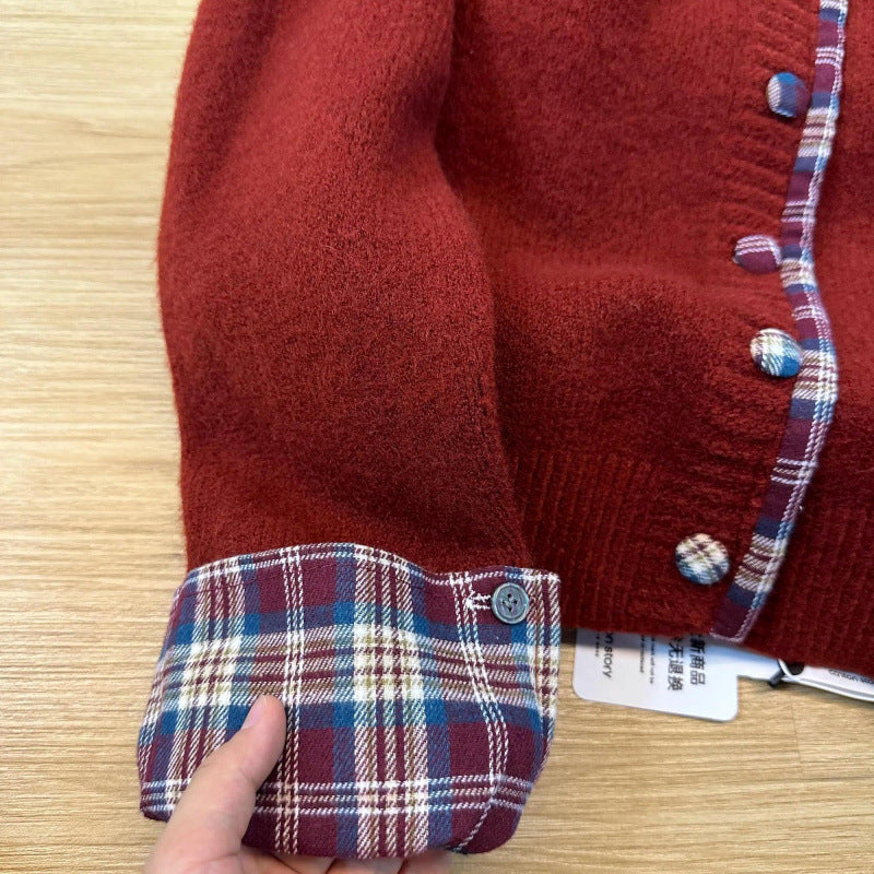 Women's Loose Casual Knitted Cardigan Top